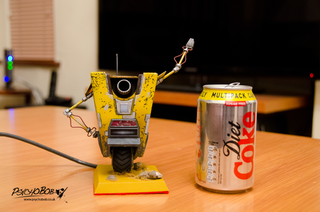 Illustration for article titled Claptrap Exits Borderlands, Enters Real World